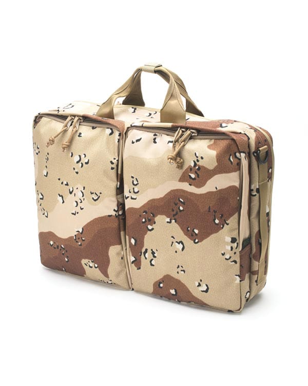 3 Way Brief Bag - Chocochip Desert Camo