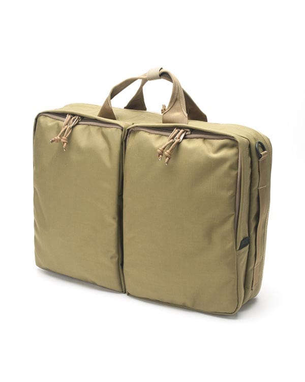 3 Way Brief Bag - Coyote Tan