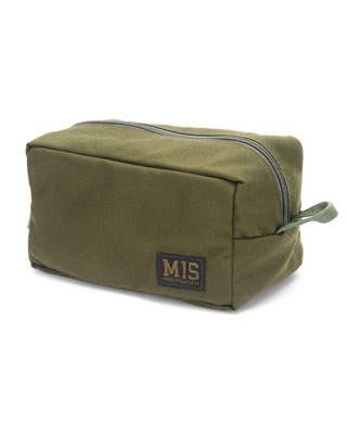 Mesh Toiletry Bag - Olive Drab