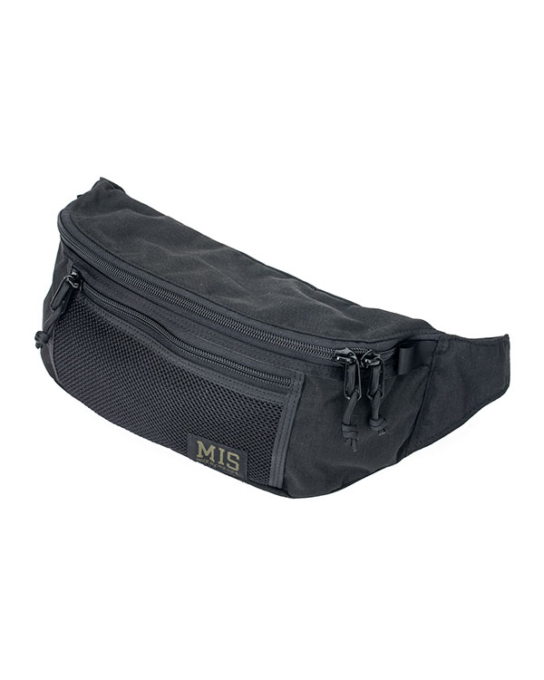 Mesh Waist Bag - Black