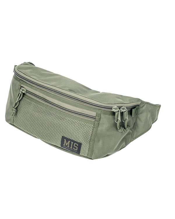 Mesh Waist Bag - Camo Green