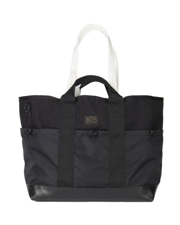 Multi Pocket Tote Bag - Black