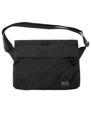 Padded Shoulder Bag - Black