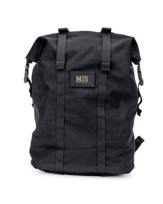 Roll Up Backpack - Black