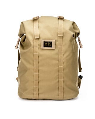 Roll Up Backpack - Coyote Tan