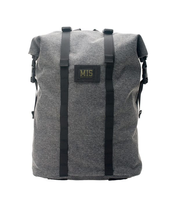 Roll Up Backpack - Denim Grey