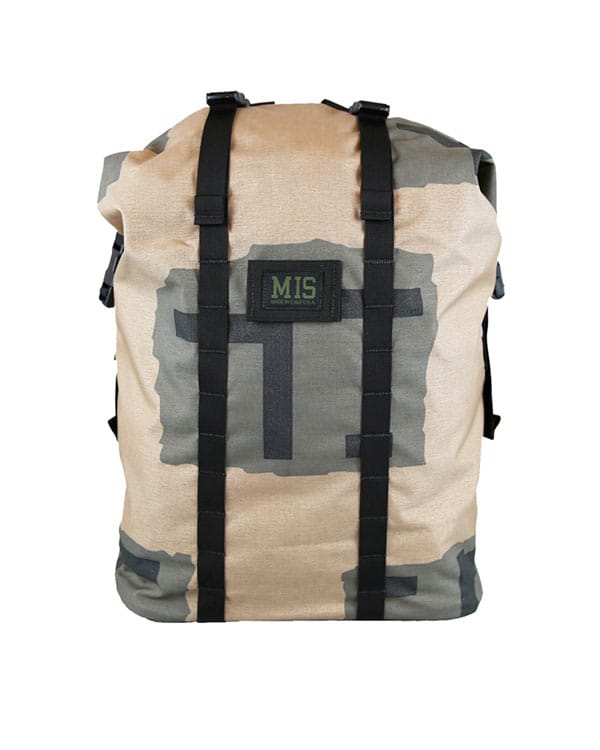Roll Up Backpack - T Pattern