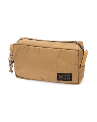 Slim Mesh Toiletry Bag - Coyote Brown