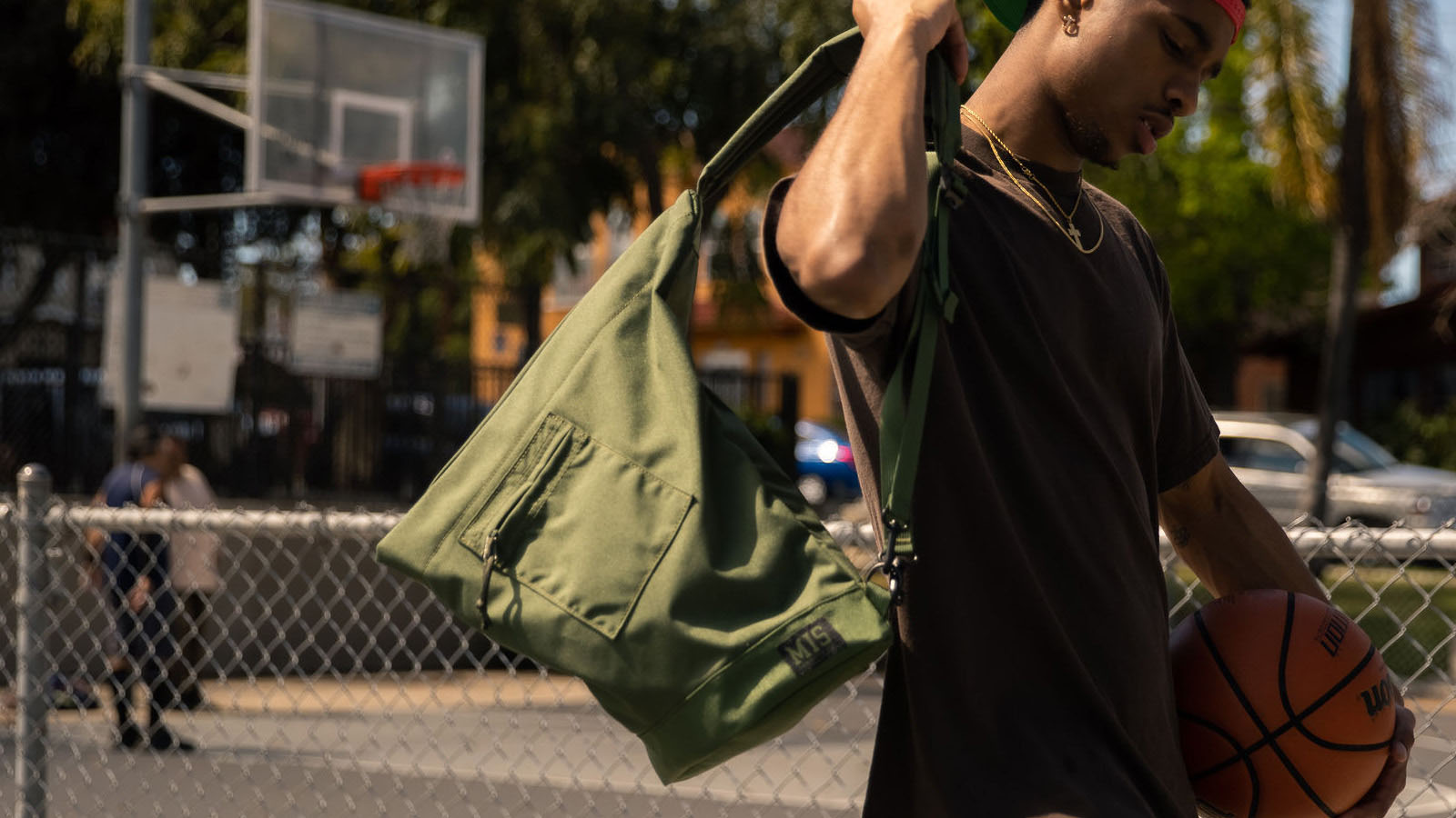TA One Shoulder Bag - Camo Green